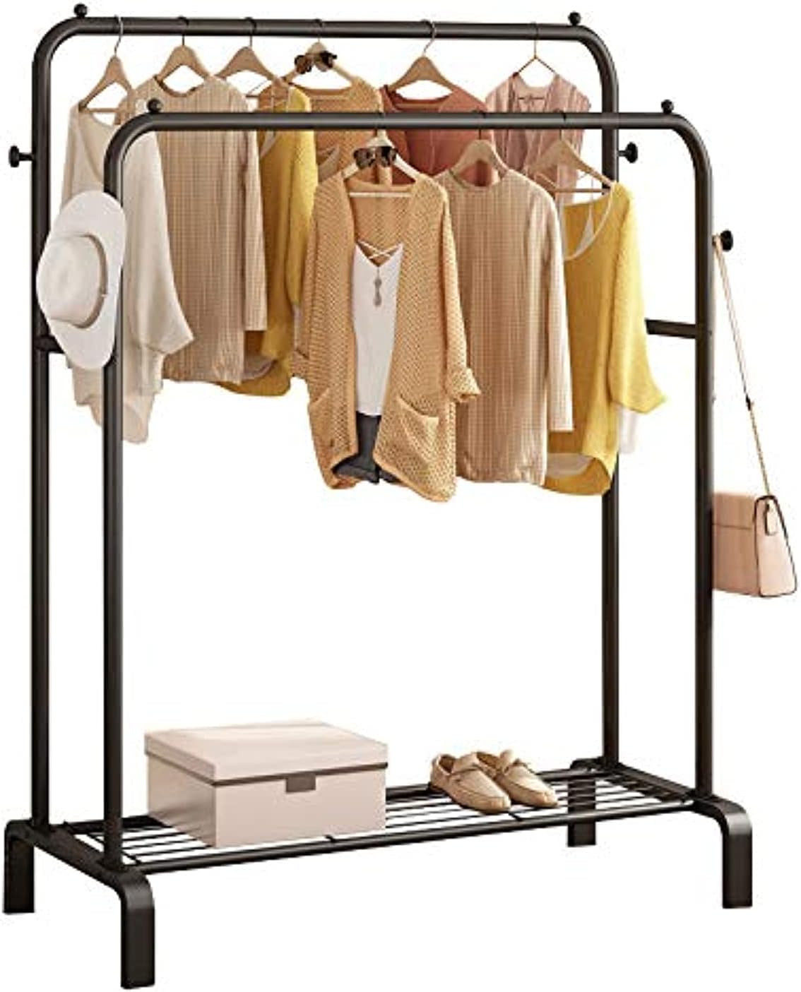 Double Rod Heavy Duty Cloth Rack-AG00003507