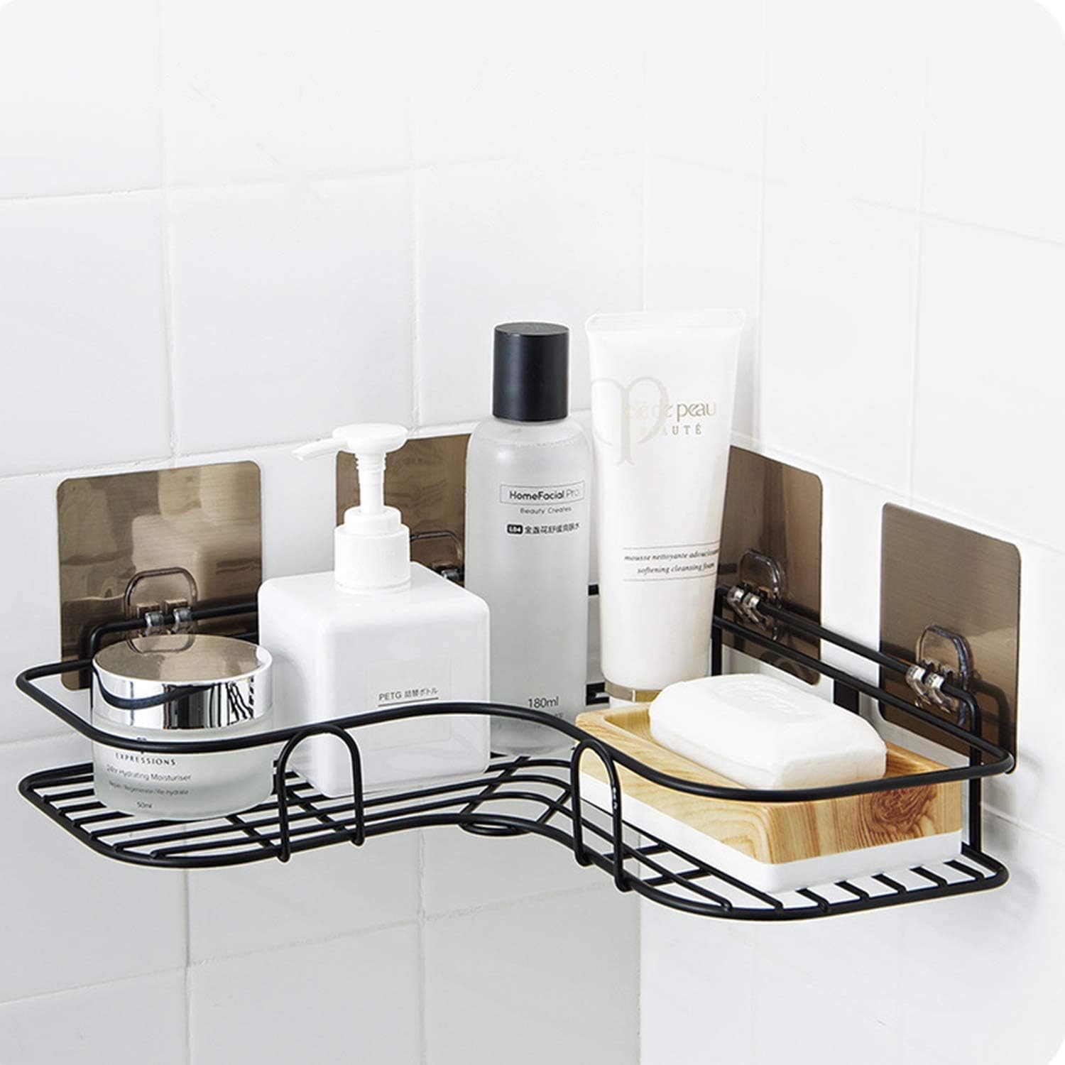 Stainless Steel Bathroom Corner Shelf-AG00002664
