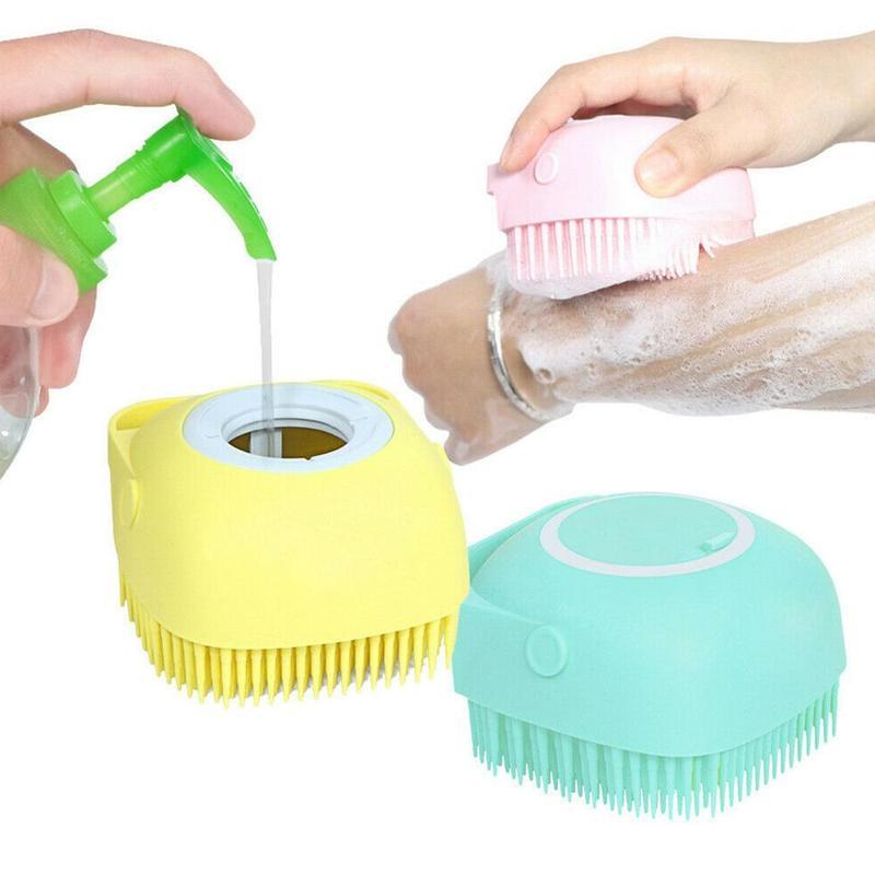 silicone massage bath brush-AG00000239