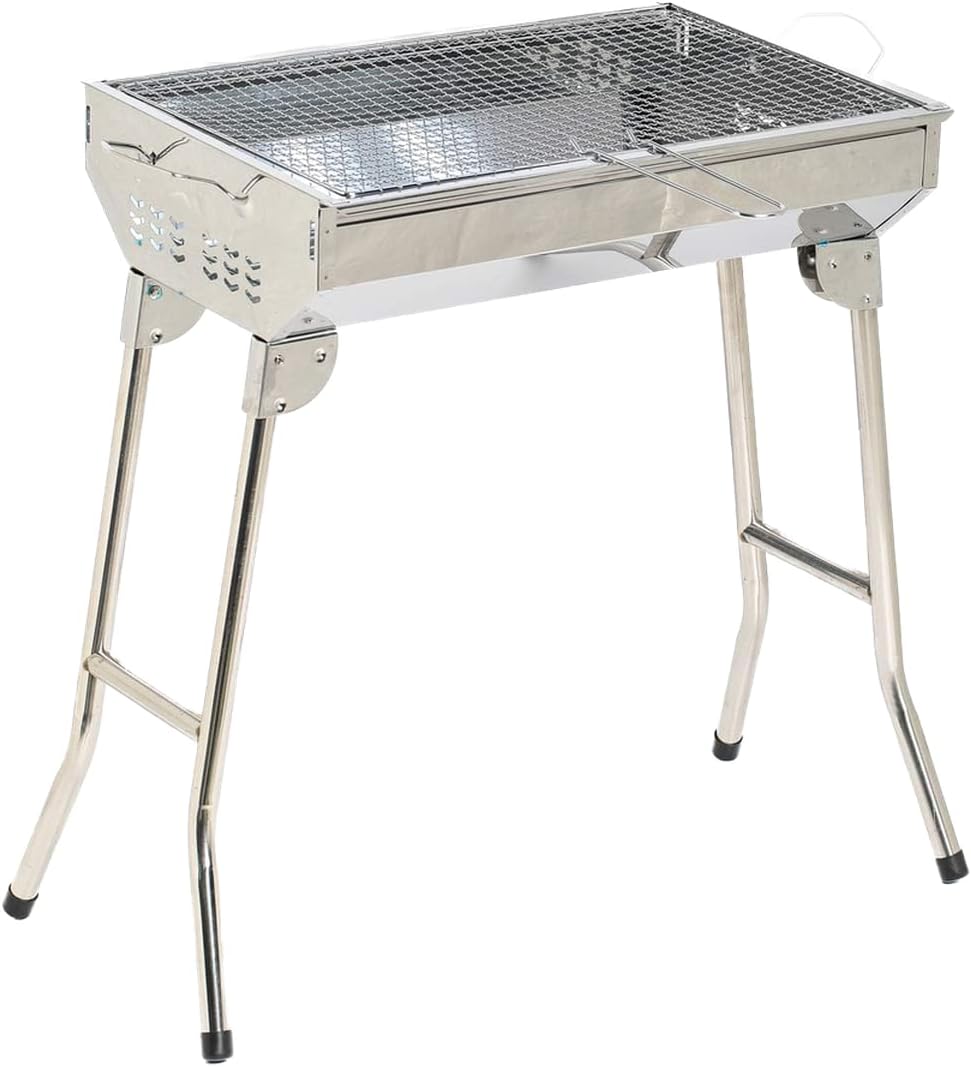 Portable Stainless Steel Grill - Small-AG00005542