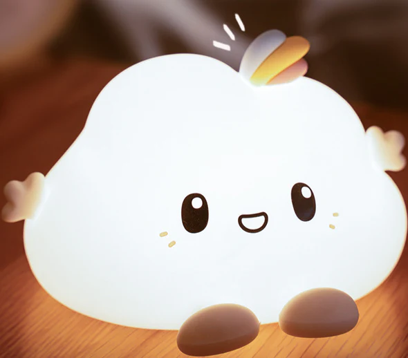 Silicone Cute Cloud Led Night Lamp-AG00005880