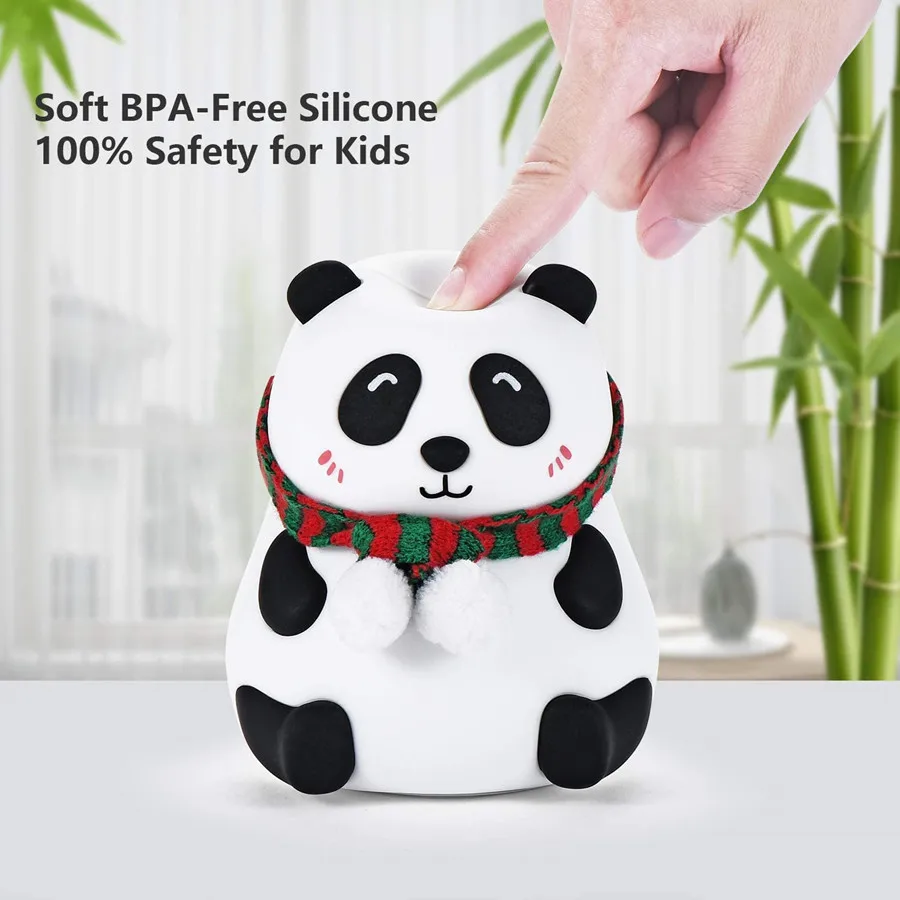 Panda Baby Led Night Lamp - Silicone-AG00005881