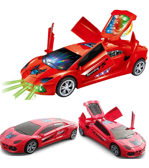 Super Car Automatic Openable Door Car With Light And Music-AG00002733
