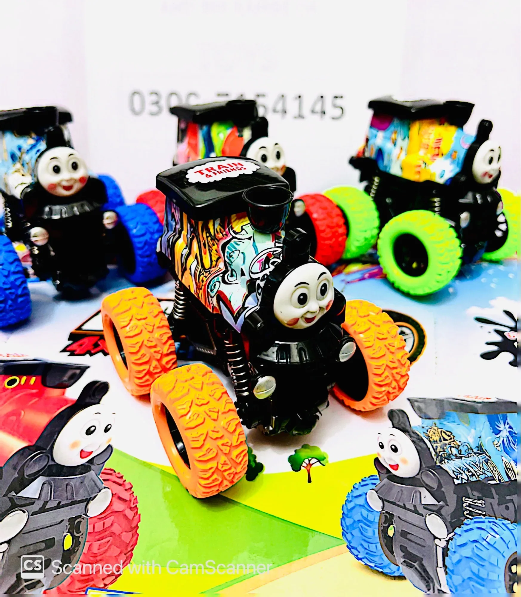 1 Pcs Big Wheel 4x4 off road Vehicle-AG00004982