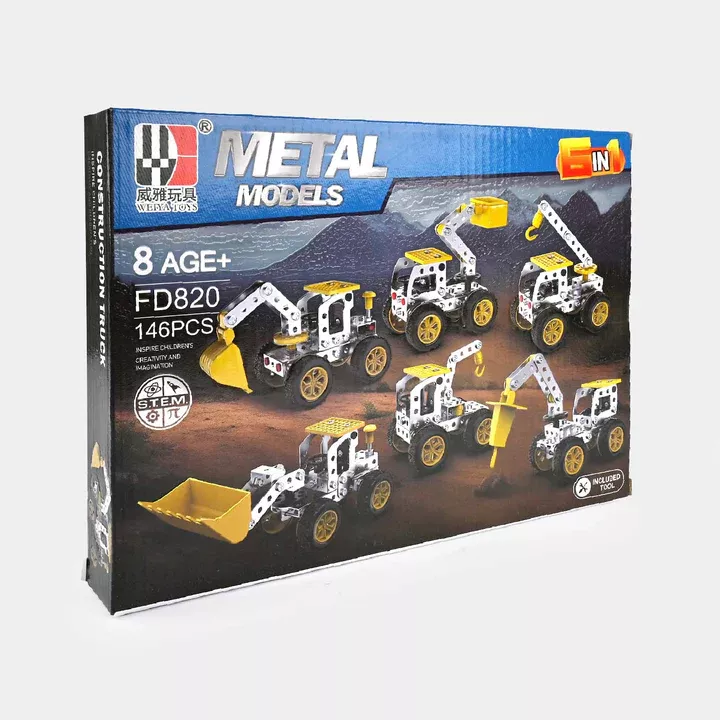 146 Pcs Metal Assembly Model Toy-AG00004919