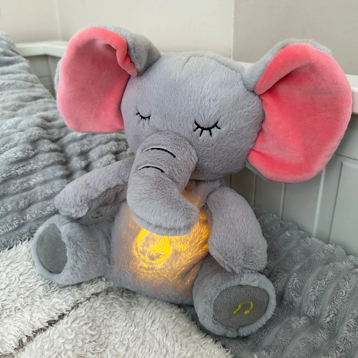 Plush Breathing Elephant-AG00005870