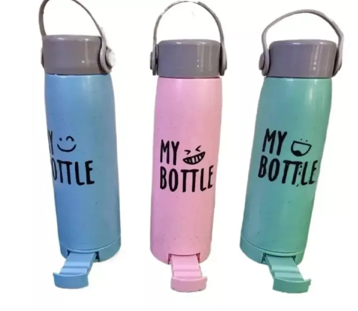 My Bottle Design Glass Water Bottle - 400ml-AG00004677