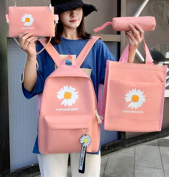 4 In 1 Korean Style Backpack-AG00005319