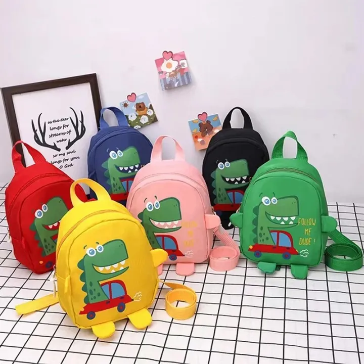 Cartoon Dinosaur Kids School Bag-AG00005777