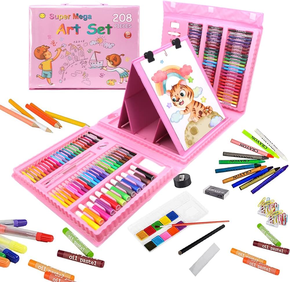 Super Mega Art Set 208 Pcs-AG00000594