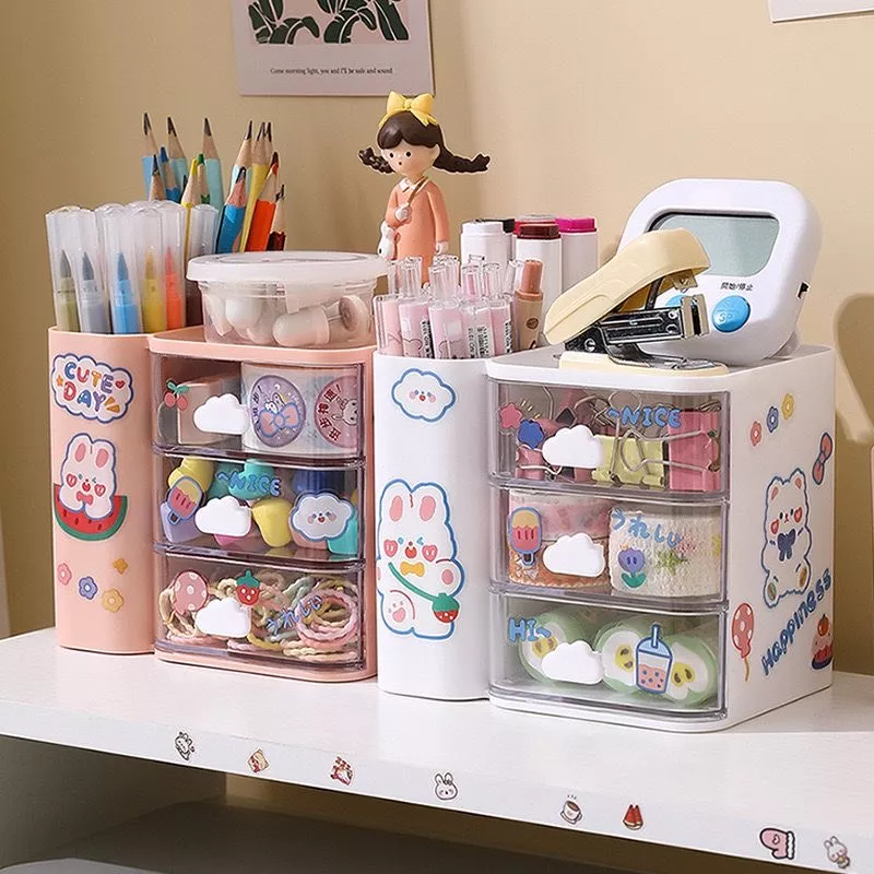 Cute Cloud Shape Desk Organizer-AG00004580