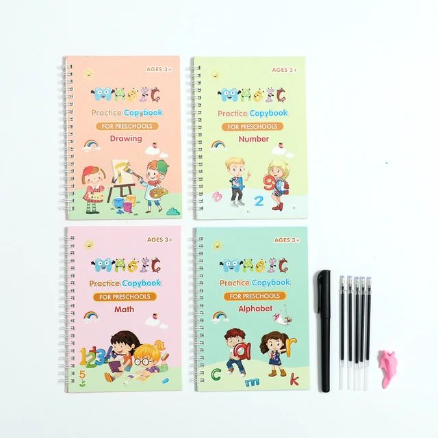 4 In 1 Nusery Book-AG00002324