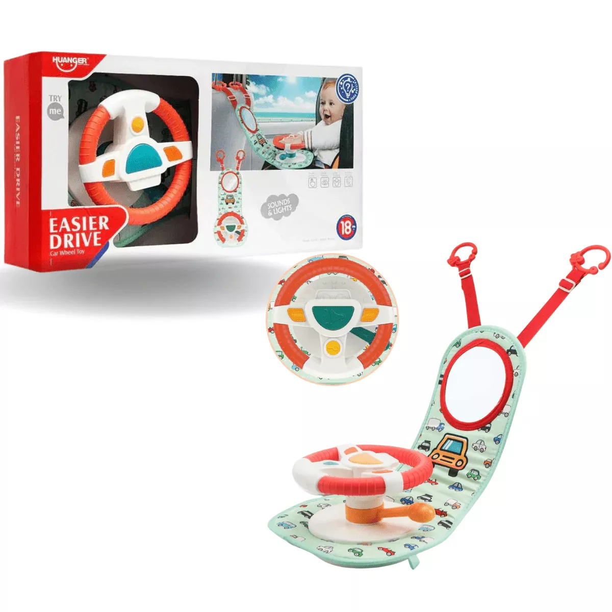 Easier Drive Musical Car Wheel Baby Toy-AG00005704
