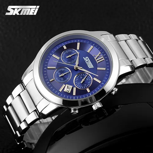 Skmei Gent Date Carbo Watch-AG00003698