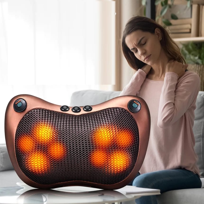 Electric Neck & Body Massage Pillow-AG00005555