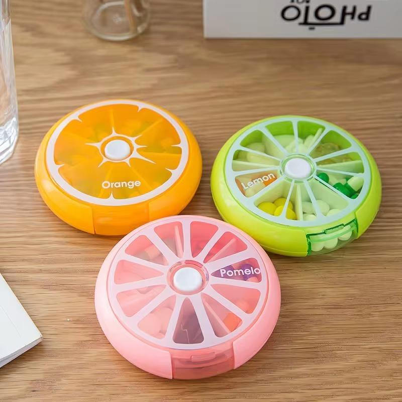 Lemon Shape Pill Organizer-AG00004499