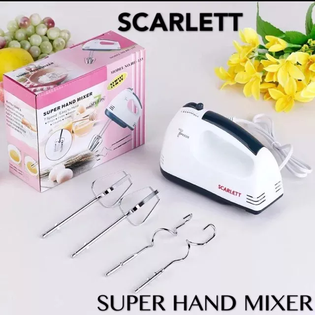 Scarlett - 7 Speed Electric Super Hand Mixer-AG00005554