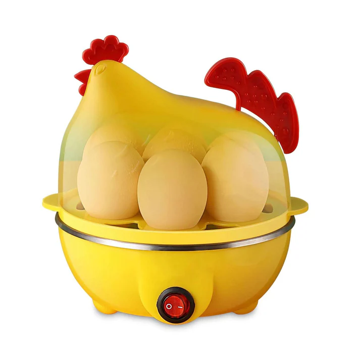 Chicken Shape Egg Boiler - 7 Slot-AG00005601
