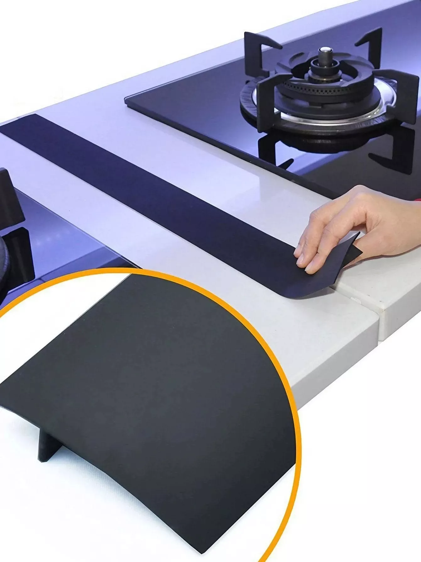 Silicone Kitchen Stove Gap Cover-AG00005664