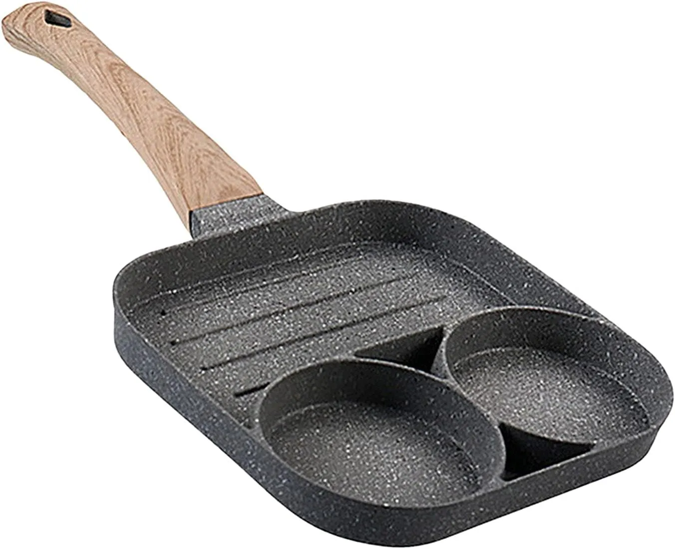 2 Holes Frying Pan-AG00001349