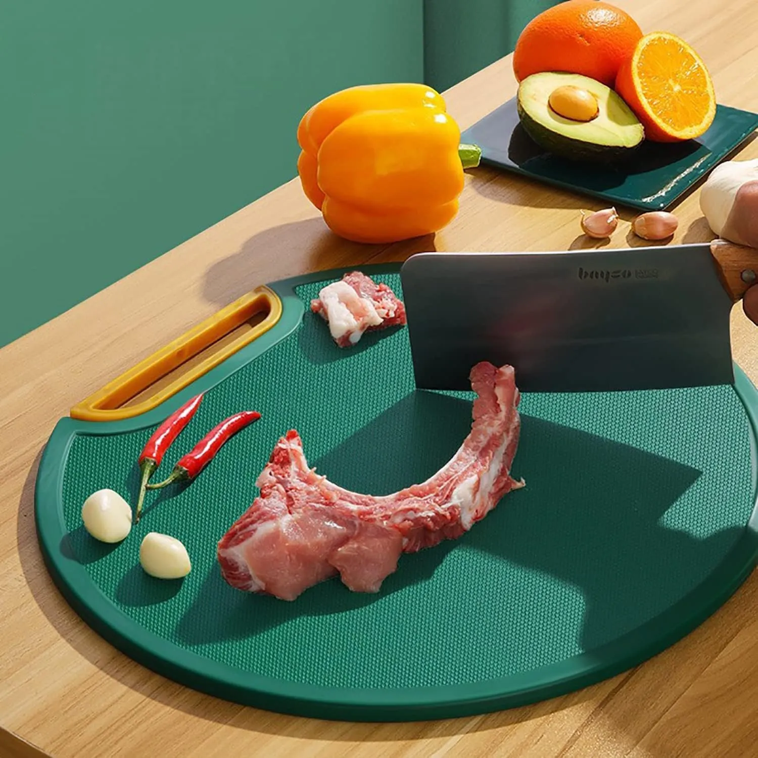 Elegant Plastic Cutting Board-AG00002446