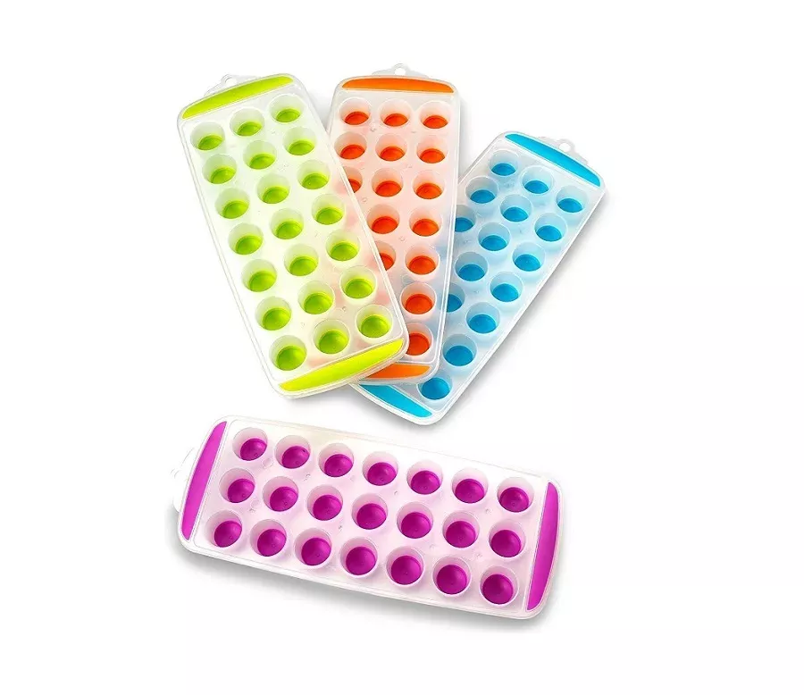 Silicone Ice Cube Tray Round Assorted-AG00003813