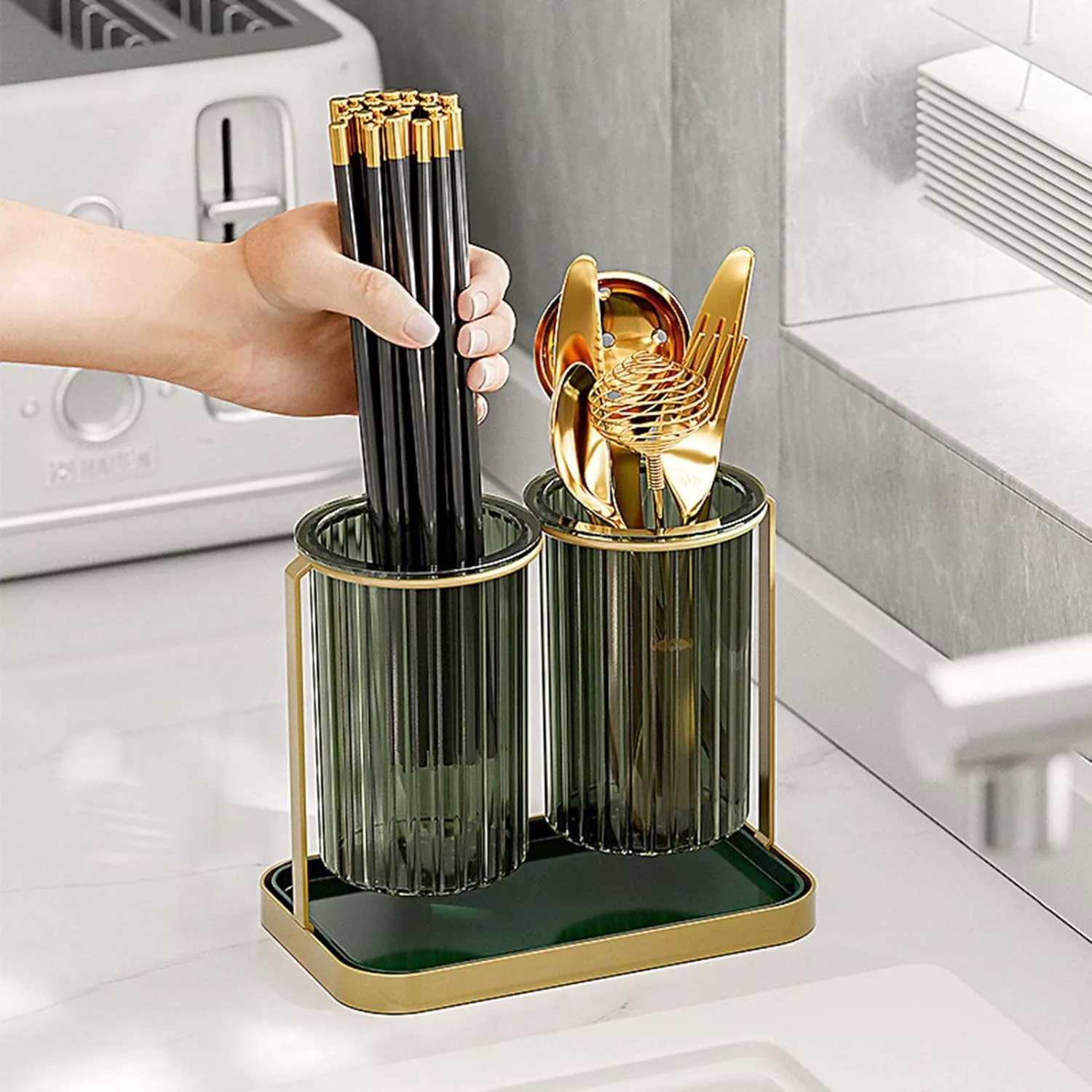 Knife And Chopstick Holder YZ-K6601M-AG00003173