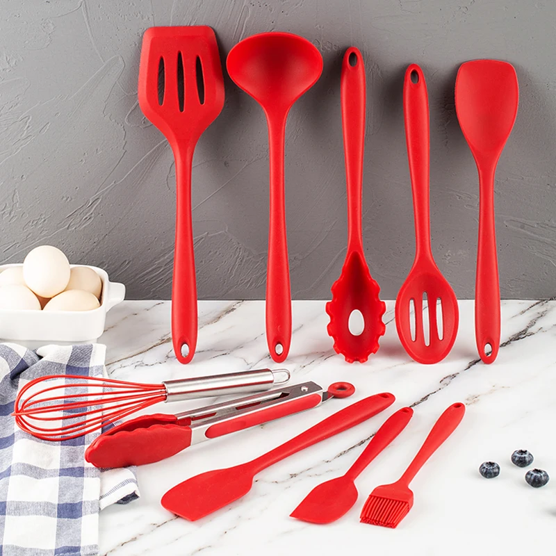 10 Pcs Silicone Kitchen Set-AG00004095