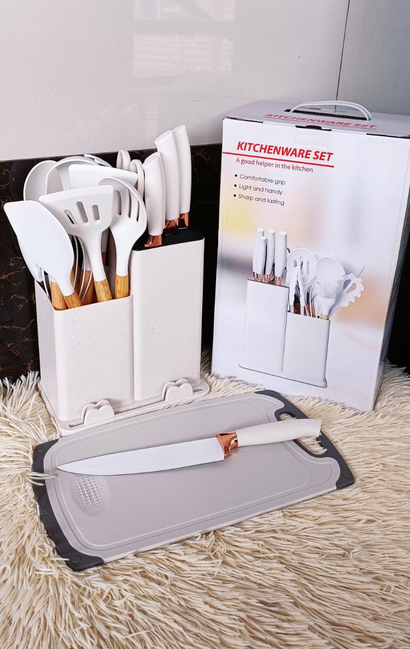 19 in 1 Silicone Kitchenware Set-AG00004394