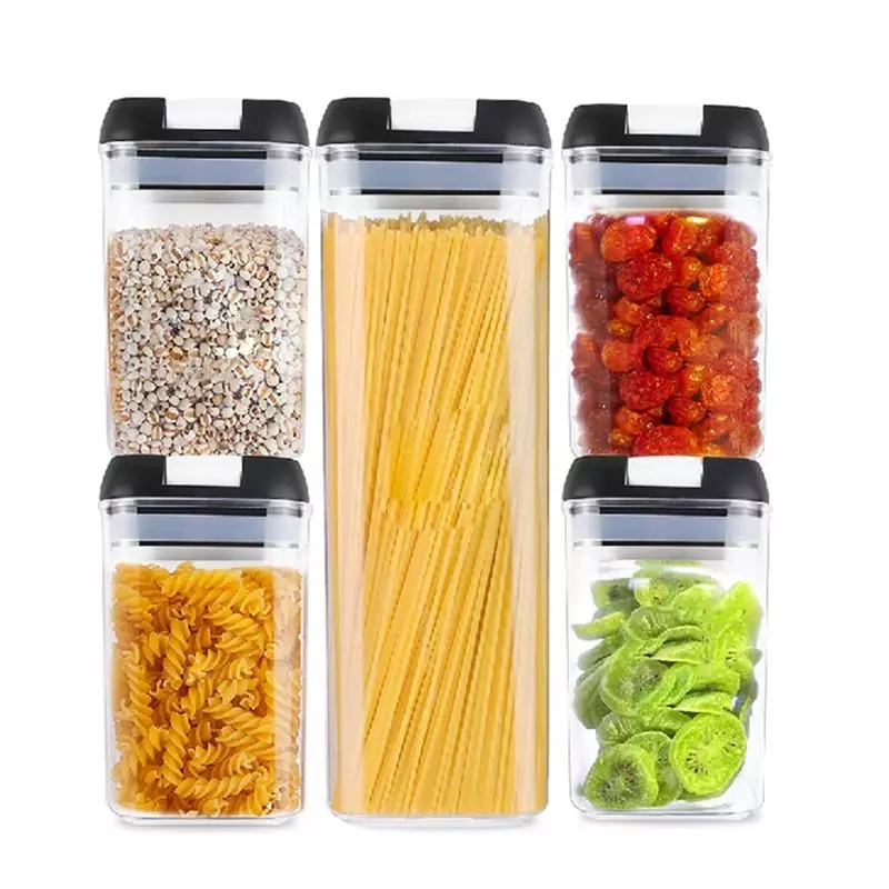 5 Pcs Airtight Food Storage Containers Set-AG00004142