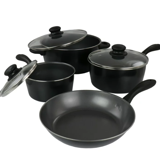 7 Pcs Bateria De Cocina Cookware Set-AG00005433