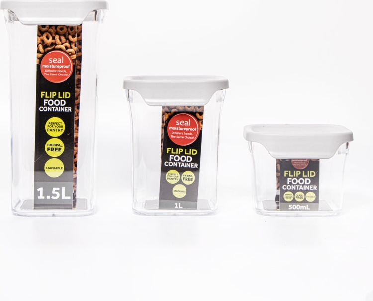 Flip Lid Food Container Set-AG00004844