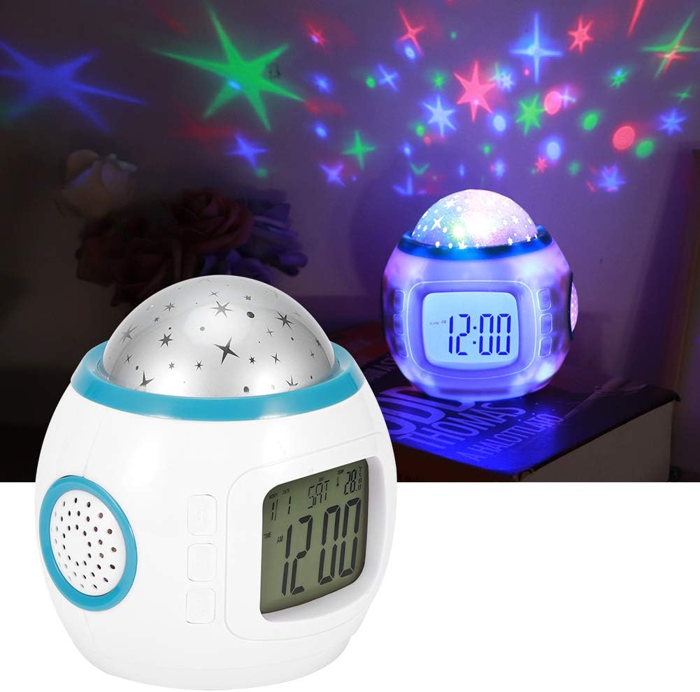 Star Sky Projection Alarm Clock-AG00000051