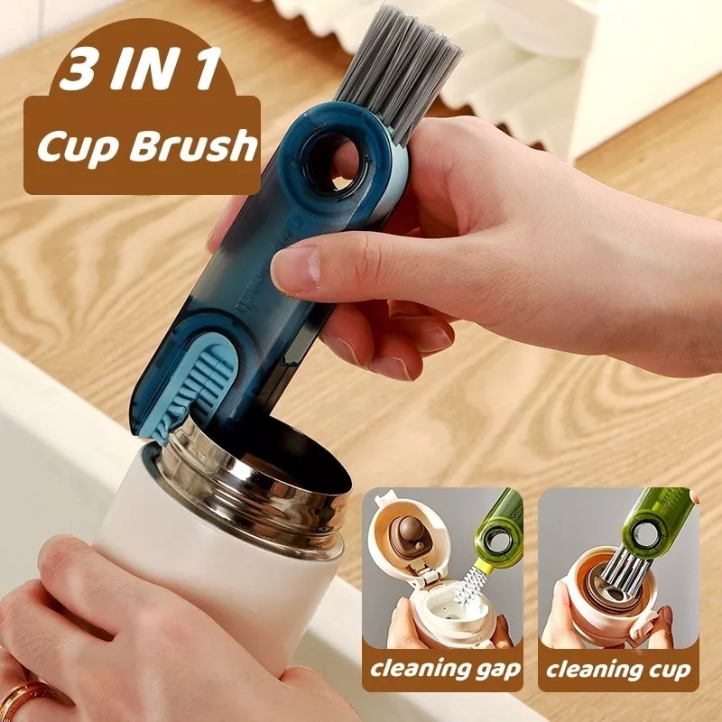 U Shaped 3 In 1 Cup Cleaning Brush-AG00005120