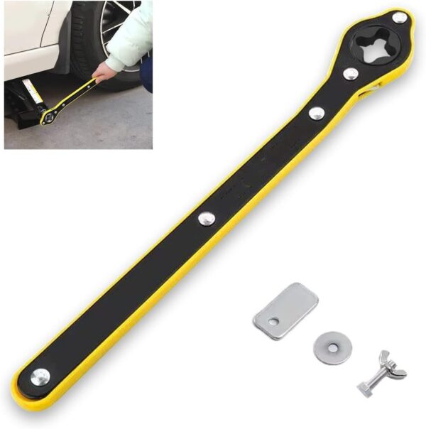 Car Jack Ratchet Wrench Tool- AG00005929 - Image 5