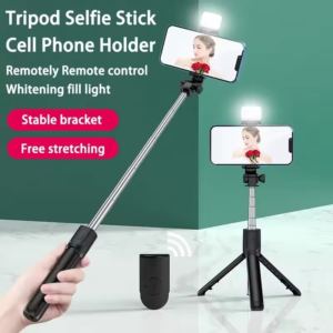 Selfie Stick With Fill Light & Remote - AG00005928