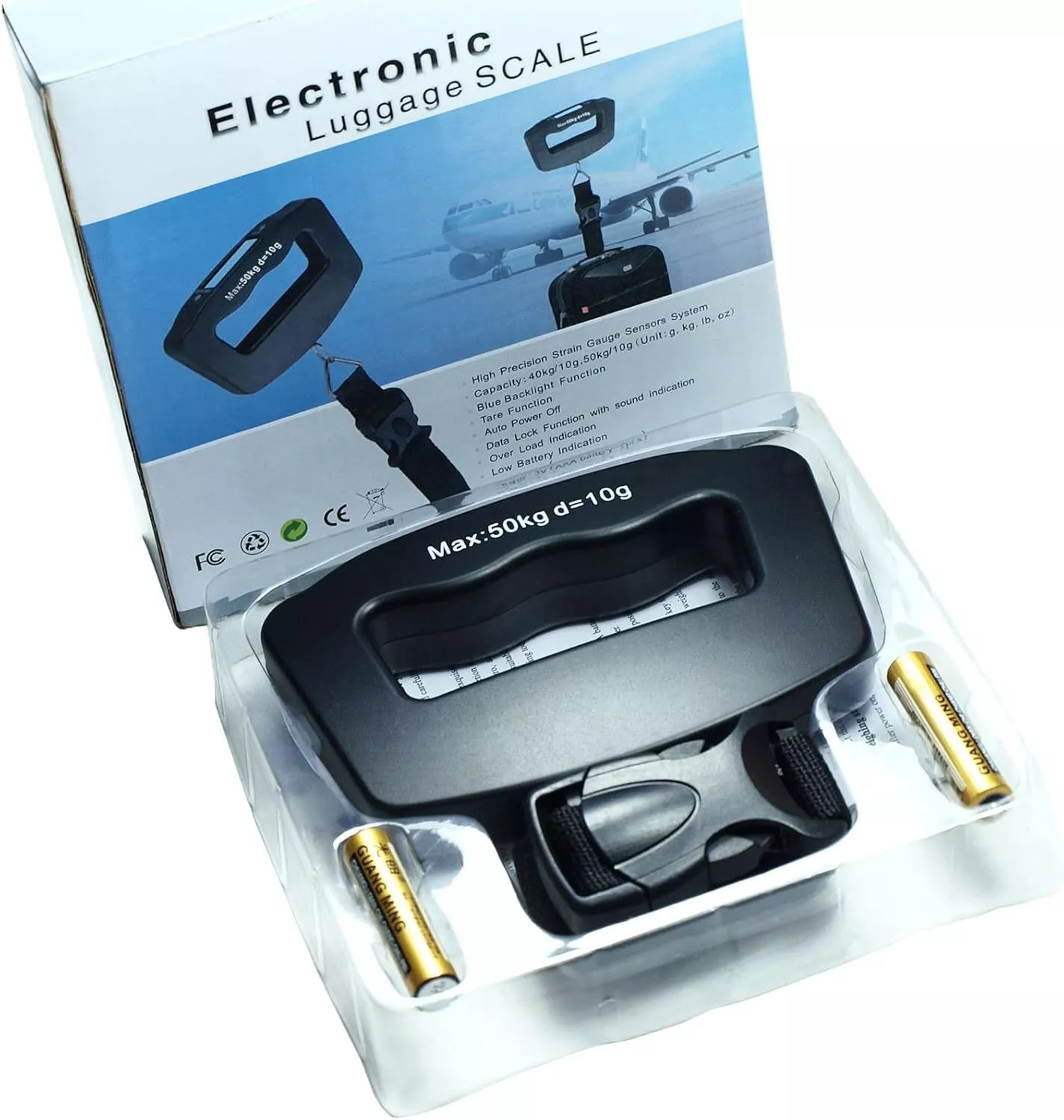 Digital Travel Luggage Scale - 50Kg-AG00005544