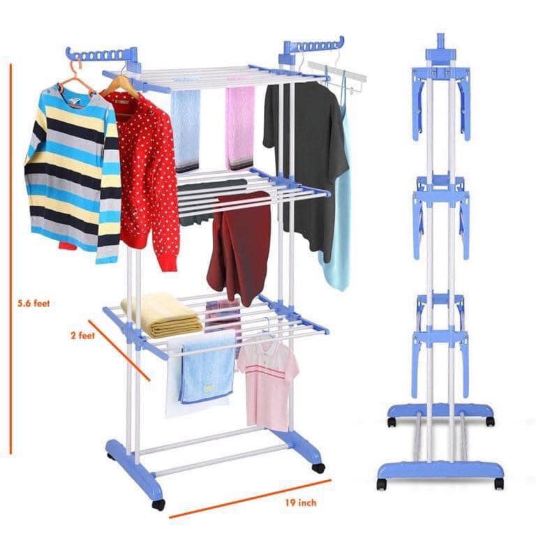 3 Layer Cloth Rack-AG00001669