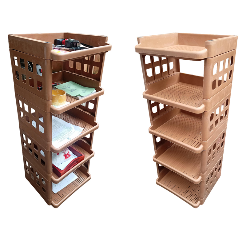 5 Layer Plastic Book Shelf-AG00003832