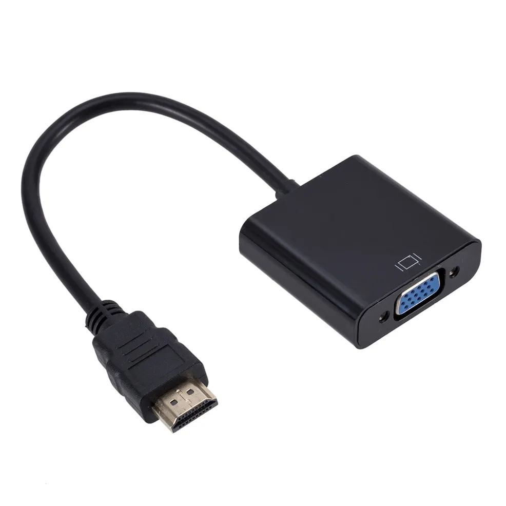HDMI To VGA Cable Converter - HD 1080P (P05800) #HS_AG00005724