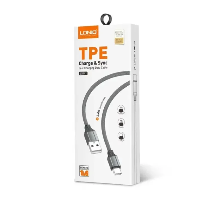 LDNIO LS441 Lightning Fast Charging Cable 1M (P04799) #HS_AG00004690