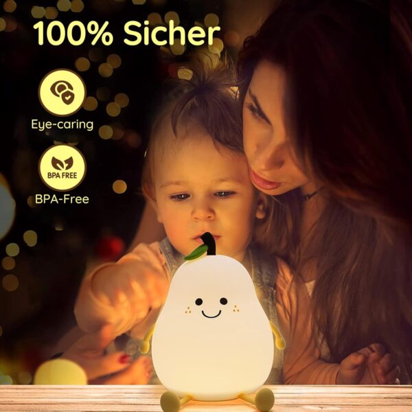 Cute Baby Pear Night Lamp - AG00005879 - Image 5