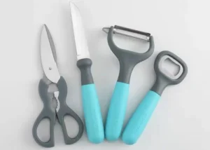 4 Pcs Kitchen Accessories With Holder - AG00005504
