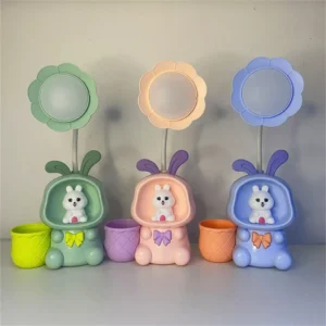 Space Rabbit Led Table Lamp With Pencil Holder - AG00004523