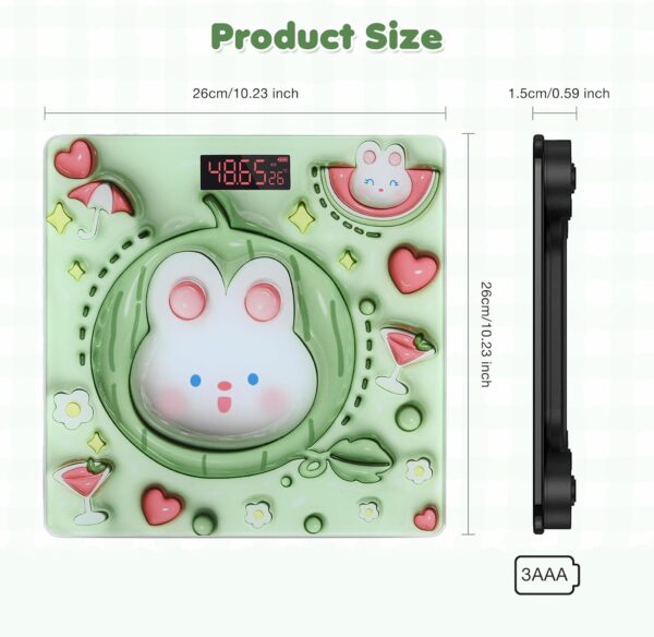 3D Digital Smart Body Scale - AG00003702 - Image 3