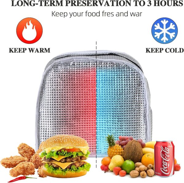 Hot And Cold Portable Lunch Bag - AG00002338 - Image 2
