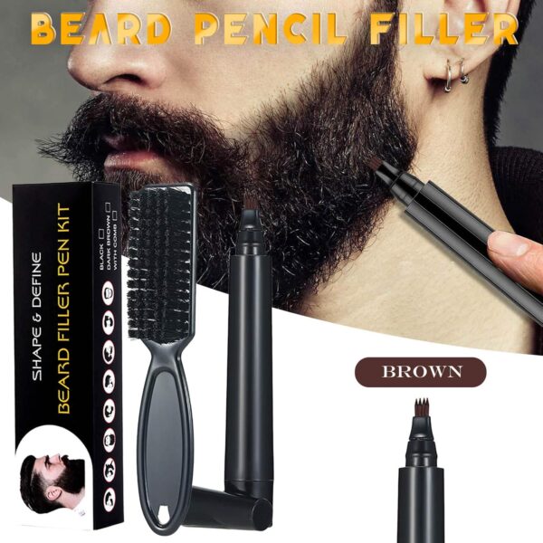 Beard Filler Pen and Brush Kit - AG00006189 - Image 2