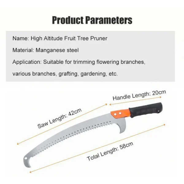 Double Side Pruning Handsaw - AG00006190 - Image 4