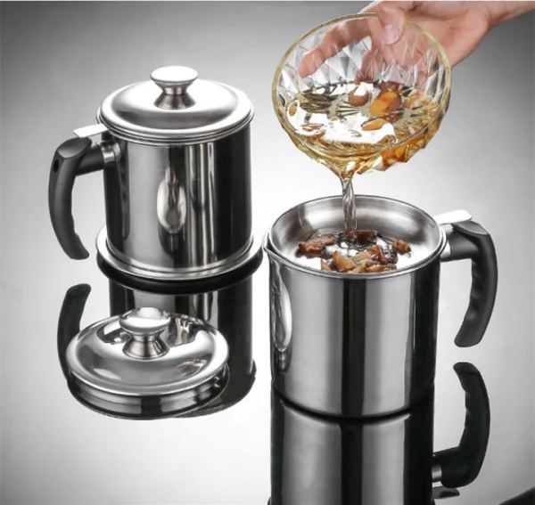 Stainless Steel Oil Filter Pot - AG00006191 - Image 2