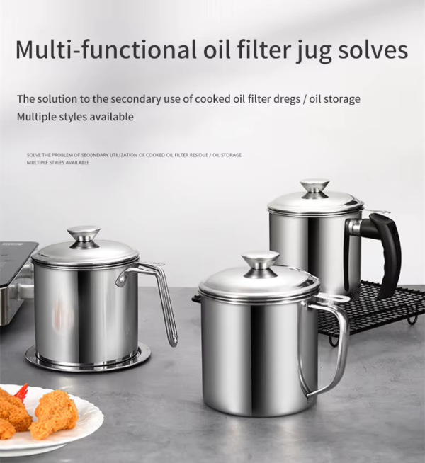 Stainless Steel Oil Filter Pot - AG00006191 - Image 4